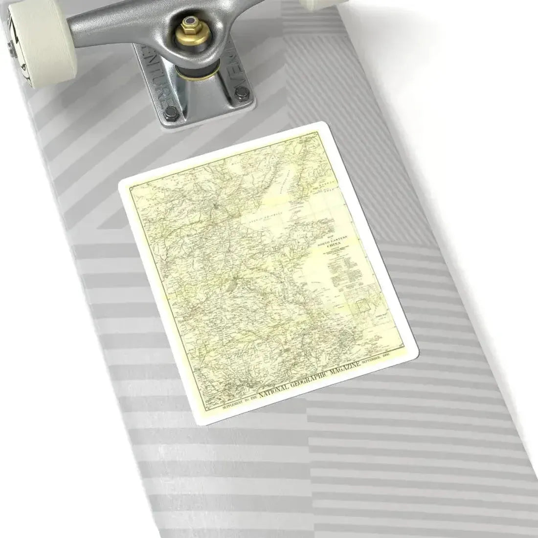 China, North Eastern (1900) (Map) STICKER Vinyl Kiss-Cut Decal - The Sticker Space