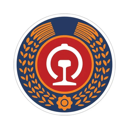 China Railway Logo STICKER Vinyl Die-Cut Decal 3 Inch - The Sticker Space
