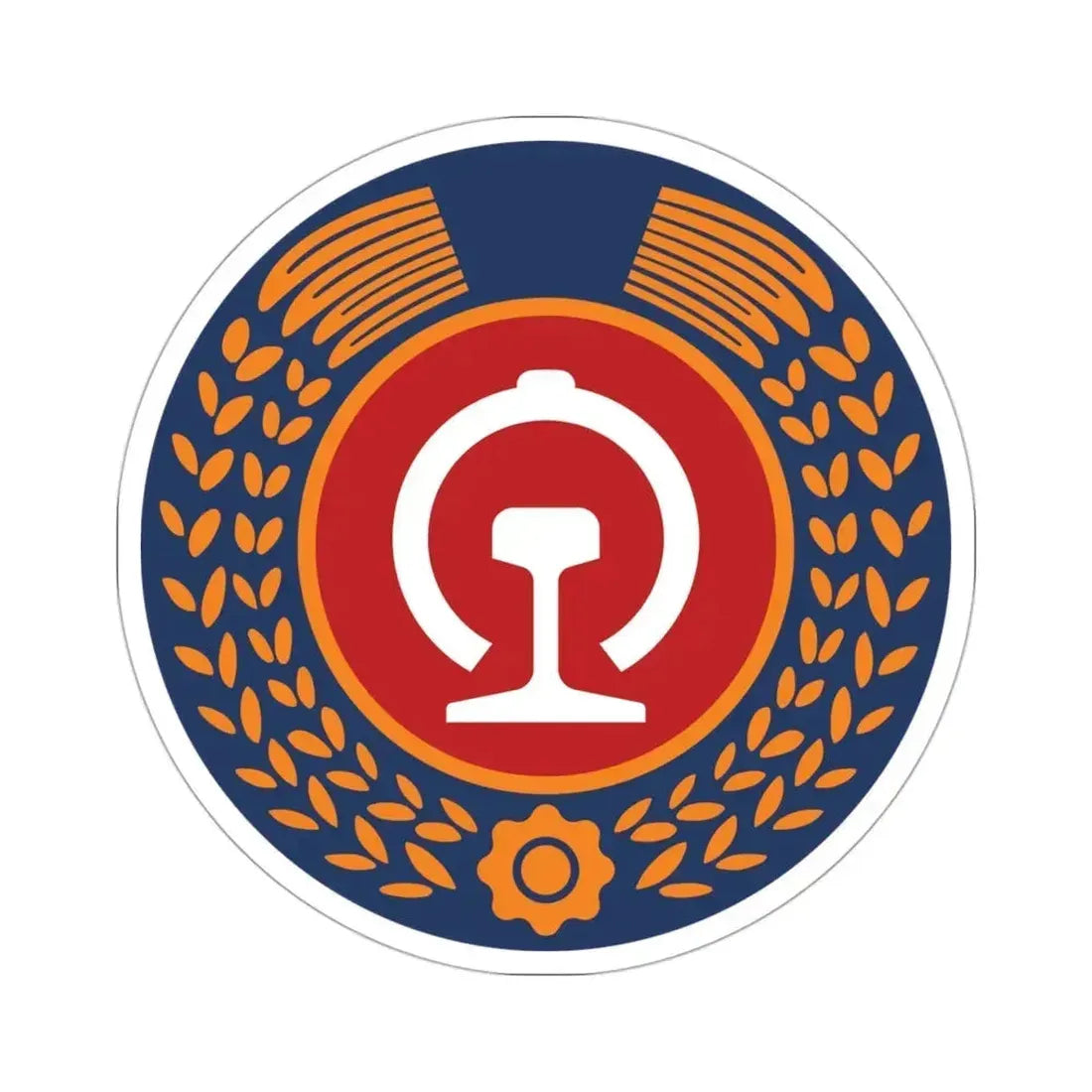 China Railway Logo STICKER Vinyl Die-Cut Decal - The Sticker Space