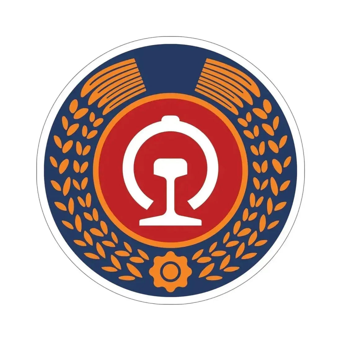 China Railway Logo STICKER Vinyl Die-Cut Decal - The Sticker Space