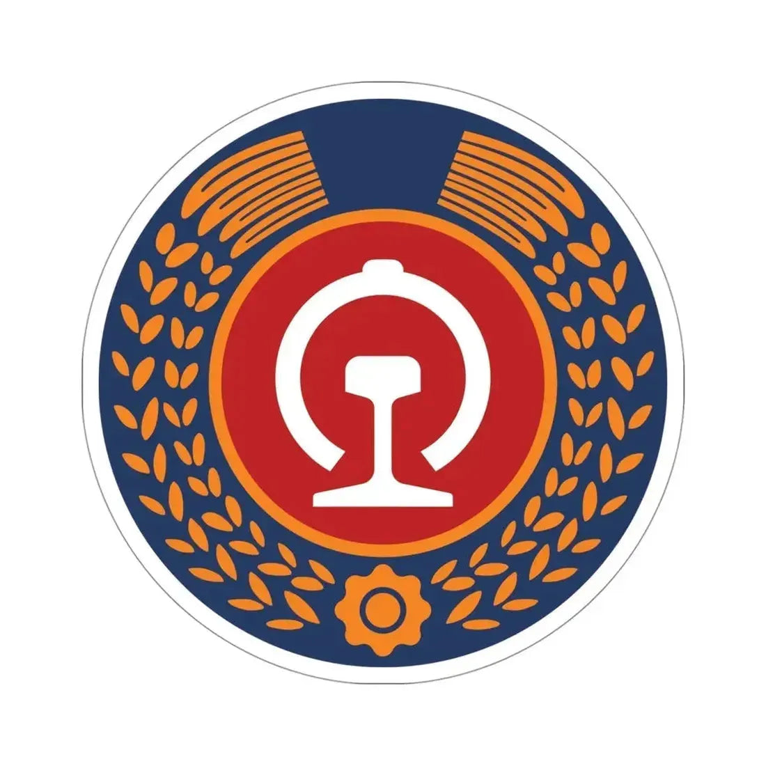 China Railway Logo STICKER Vinyl Die-Cut Decal - The Sticker Space
