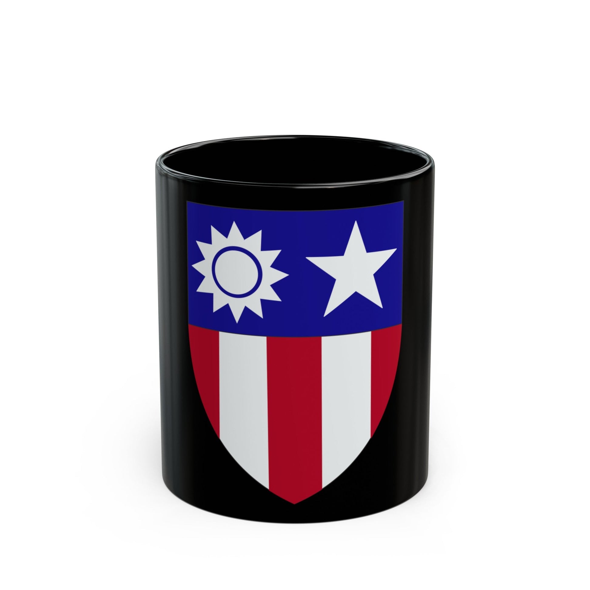 ChinaBurmaIndia Theater (U.S. Army) Black Coffee Mug-11oz-The Sticker Space