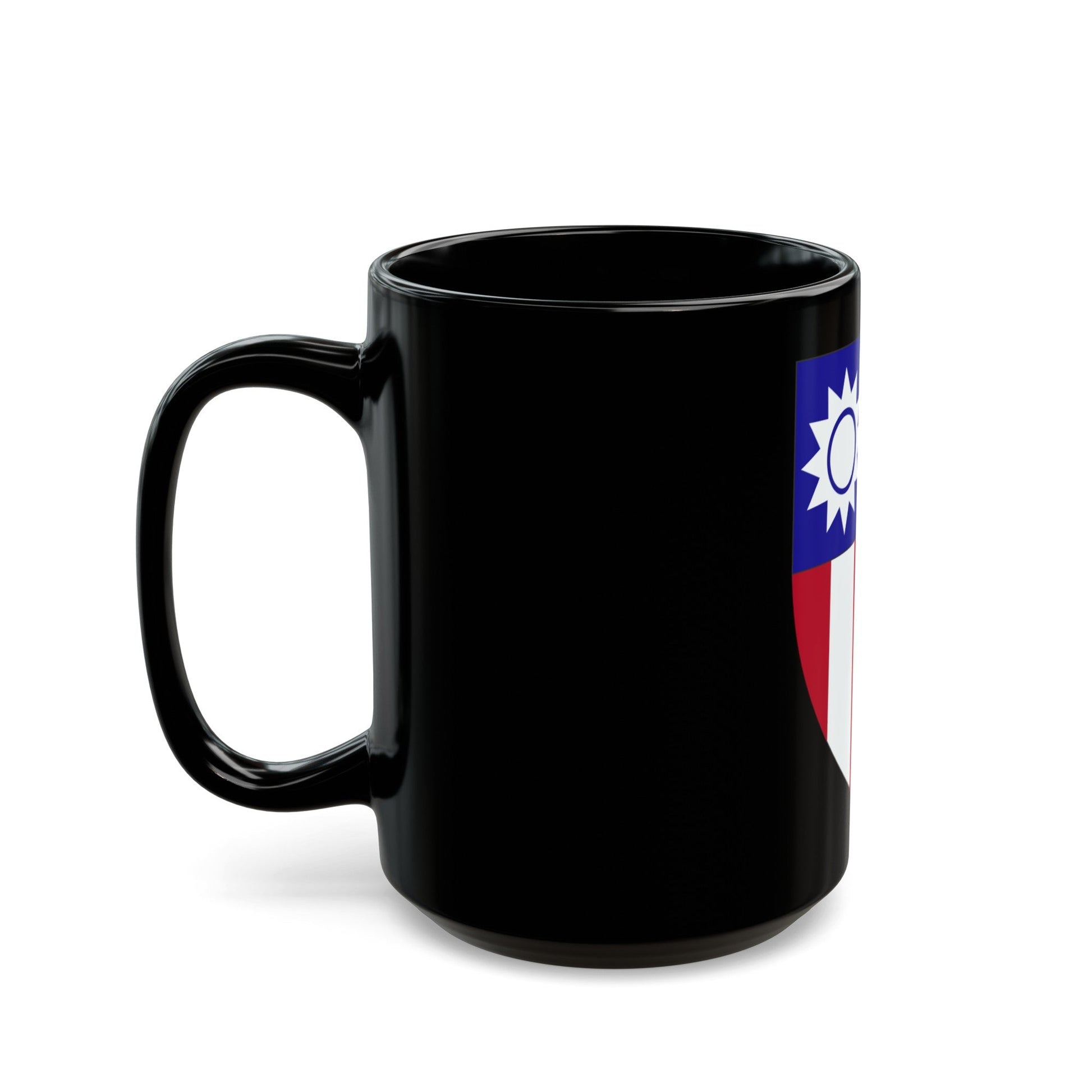 ChinaBurmaIndia Theater (U.S. Army) Black Coffee Mug-The Sticker Space