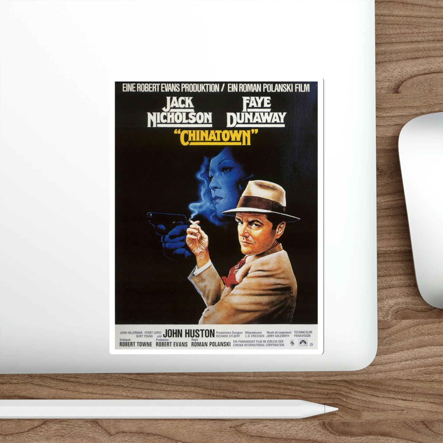 Chinatown 1974 2 Movie Poster STICKER Vinyl Die-Cut Decal-The Sticker Space