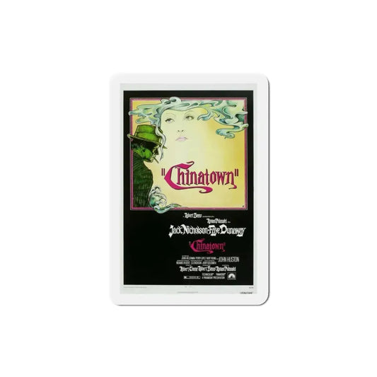 Chinatown 1974 Movie Poster Refrigerator Magnet 3 Inch - The Sticker Space