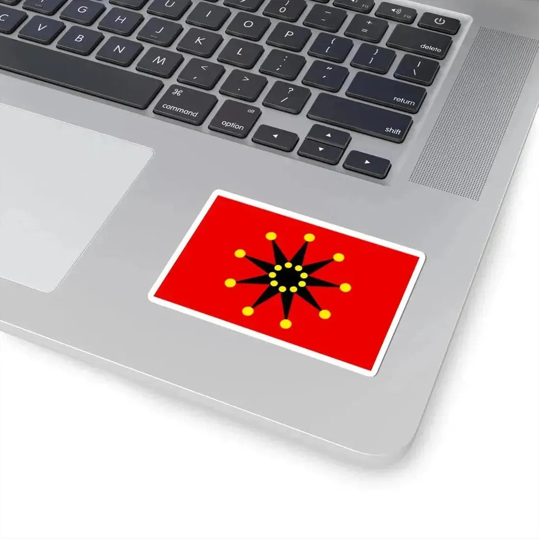 Chinese-army Wuhan flag 1911-1928 18 dots (China) STICKER Vinyl Kiss-Cut Decal - The Sticker Space