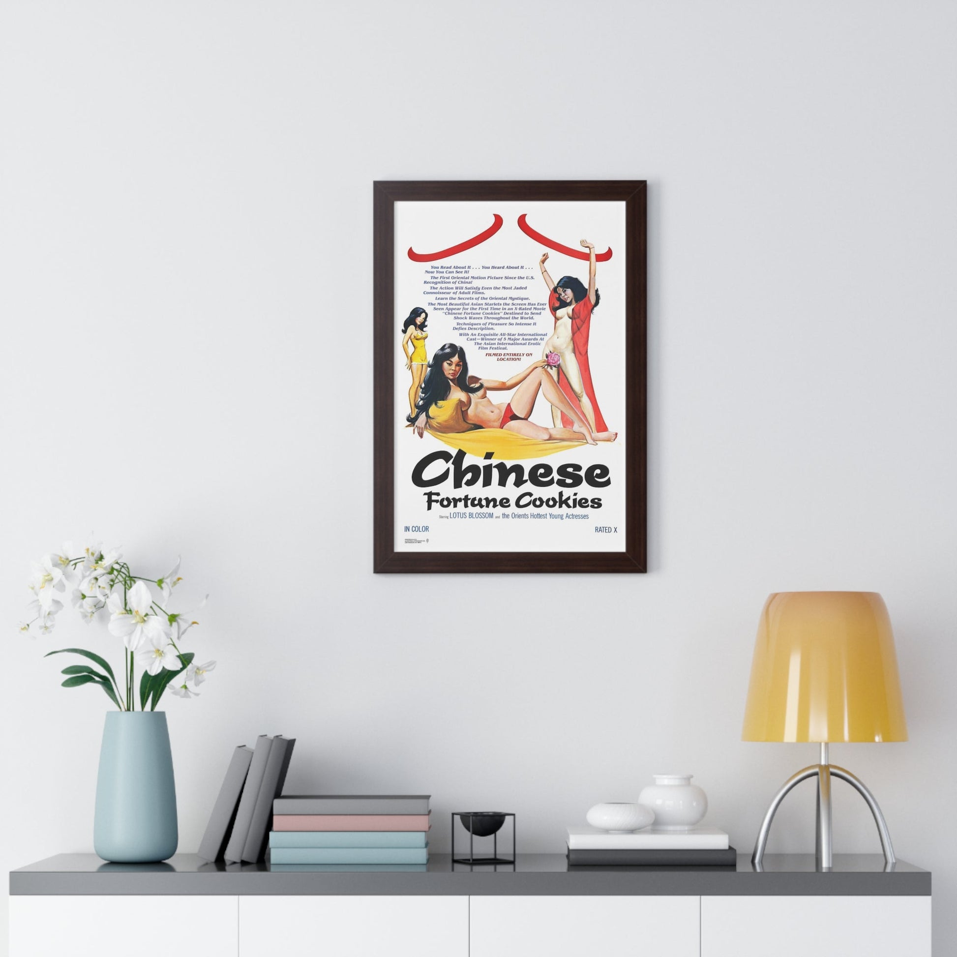 CHINESE FORTUNE COOKIES 1980 - Framed Movie Poster-The Sticker Space