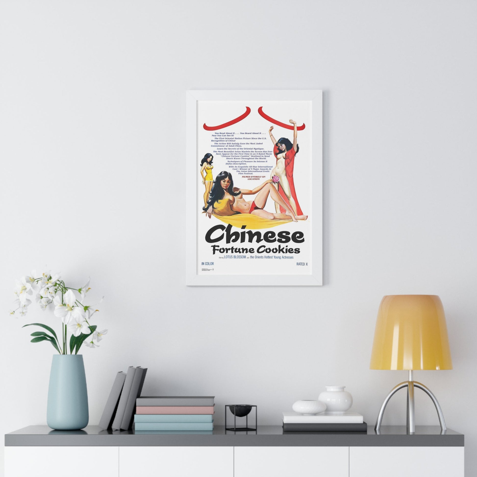 CHINESE FORTUNE COOKIES 1980 - Framed Movie Poster-The Sticker Space