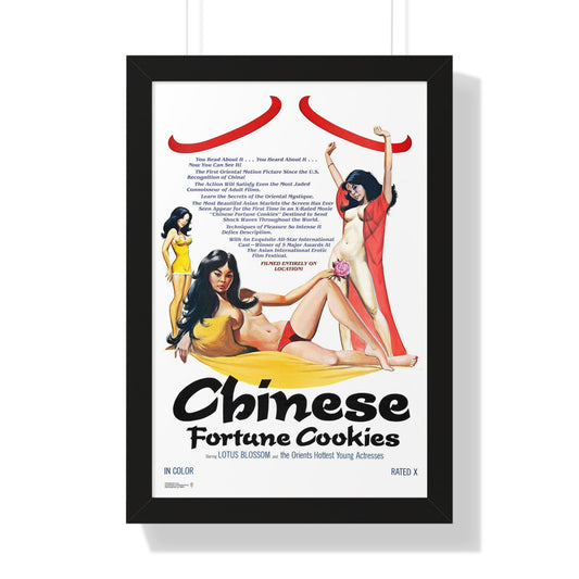 CHINESE FORTUNE COOKIES 1980 - Framed Movie Poster-16″ x 24″-The Sticker Space