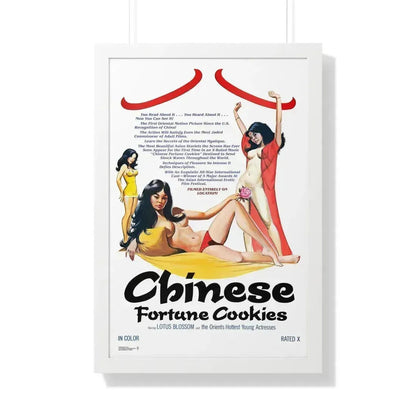 CHINESE FORTUNE COOKIES 1980 - Framed Movie Poster 20" x 30" White - The Sticker Space