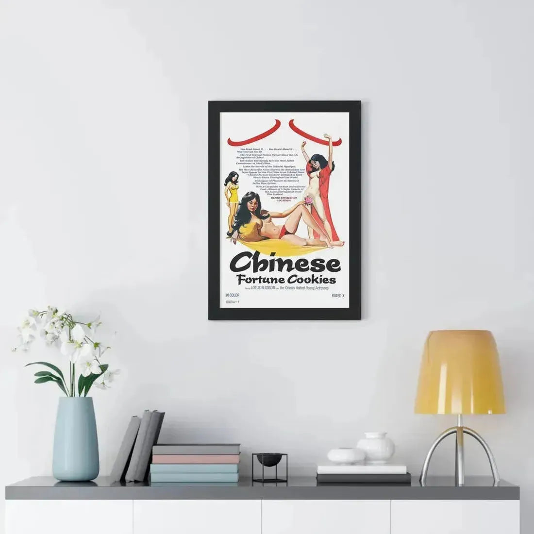 CHINESE FORTUNE COOKIES 1980 - Framed Movie Poster - The Sticker Space