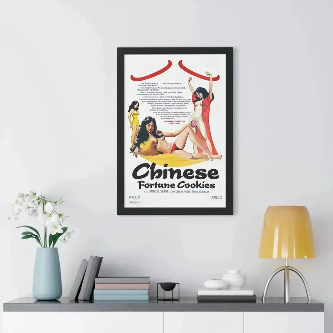 CHINESE FORTUNE COOKIES 1980 - Framed Movie Poster - The Sticker Space