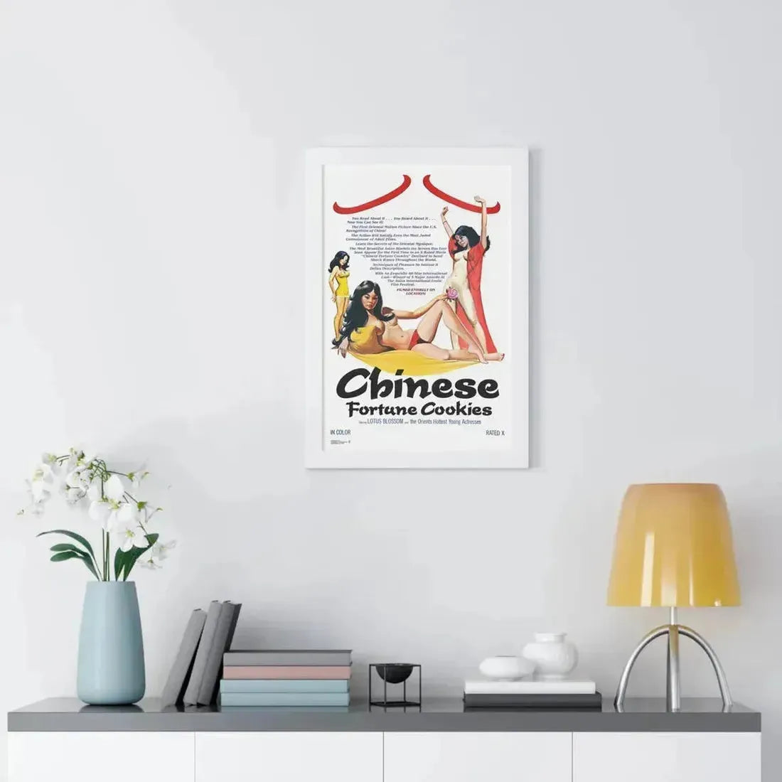 CHINESE FORTUNE COOKIES 1980 - Framed Movie Poster - The Sticker Space