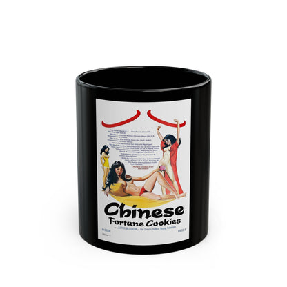 CHINESE FORTUNE COOKIES 1980 Movie Poster - Black Coffee Mug-11oz-The Sticker Space