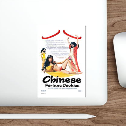 CHINESE FORTUNE COOKIES 1980 Movie Poster STICKER Vinyl Die-Cut Decal-The Sticker Space