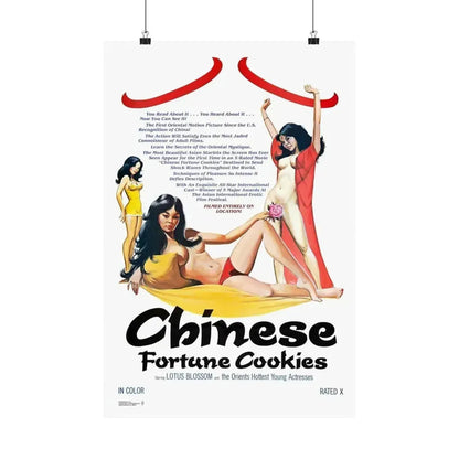 CHINESE FORTUNE COOKIES 1980 - Paper Movie Poster - The Sticker Space