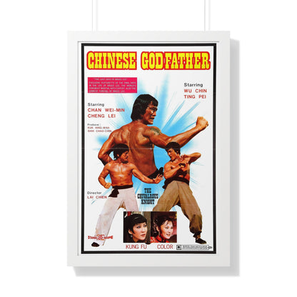 CHINESE GODFATHER 1974 - Framed Movie Poster-20" x 30"-The Sticker Space