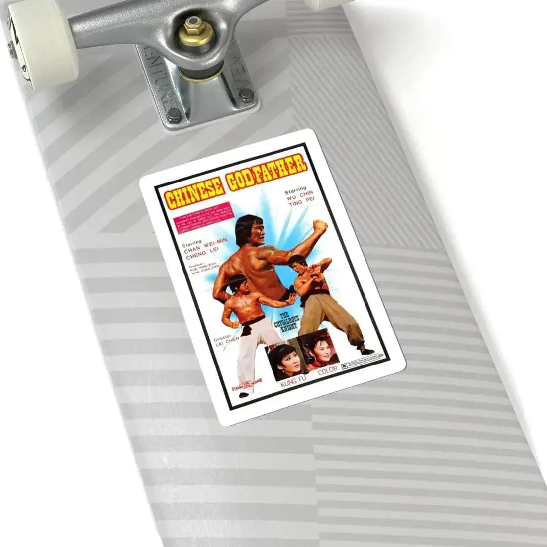 CHINESE GODFATHER 1974 Movie Poster - STICKER Vinyl Kiss-Cut Decal - The Sticker Space