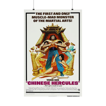 CHINESE HERCULES 1973 - Paper Movie Poster-24″ x 36″-The Sticker Space