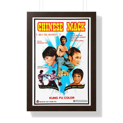 CHINESE MACK (CHINESE GODFATHER) 1974 - Framed Movie Poster-16″ x 24″-The Sticker Space