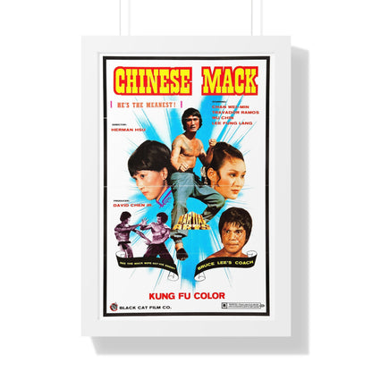 CHINESE MACK (CHINESE GODFATHER) 1974 - Framed Movie Poster-16″ x 24″-The Sticker Space