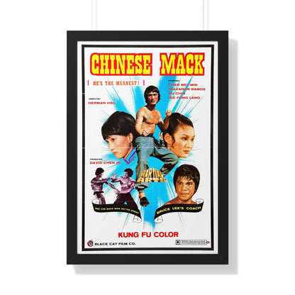 CHINESE MACK (CHINESE GODFATHER) 1974 - Framed Movie Poster-20" x 30"-The Sticker Space