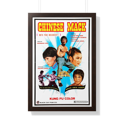 CHINESE MACK (CHINESE GODFATHER) 1974 - Framed Movie Poster-20" x 30"-The Sticker Space