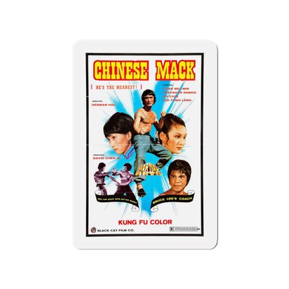 CHINESE MACK (CHINESE GODFATHER) 1974 Movie Poster - Die-Cut Magnet-4" x 4"-The Sticker Space