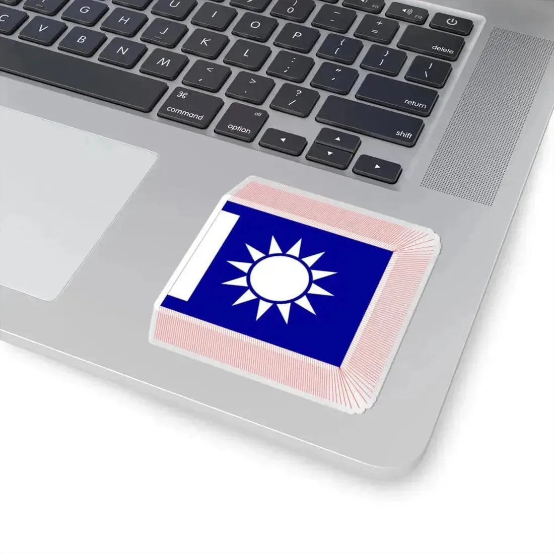 Chinese National Revolutionary Army Regiment Flag 1925 (China) STICKER Vinyl Kiss-Cut Decal - The Sticker Space