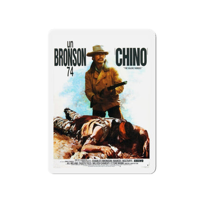 CHINO (2) 1973 Movie Poster - Die-Cut Magnet-5" x 5"-The Sticker Space