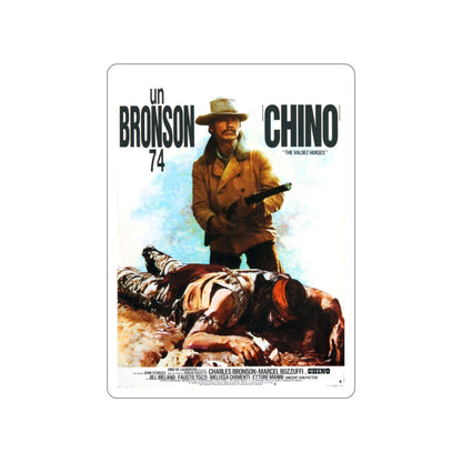 CHINO (2) 1973 Movie Poster STICKER Vinyl Die-Cut Decal-3 Inch-The Sticker Space