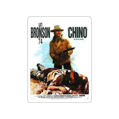 CHINO (2) 1973 Movie Poster STICKER Vinyl Die-Cut Decal 4 Inch - The Sticker Space
