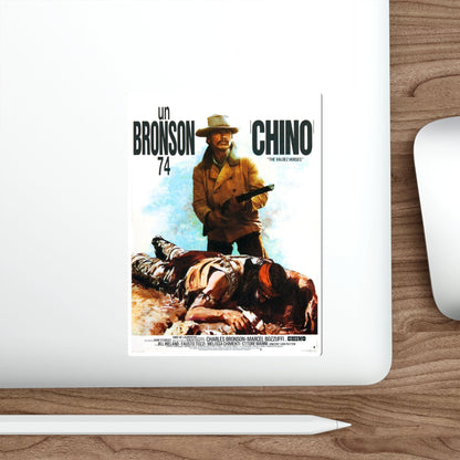 CHINO (2) 1973 Movie Poster STICKER Vinyl Die-Cut Decal-The Sticker Space