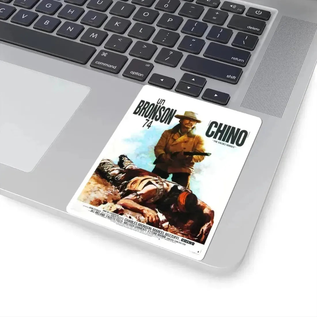 CHINO (2) 1973 Movie Poster - STICKER Vinyl Kiss-Cut Decal - The Sticker Space