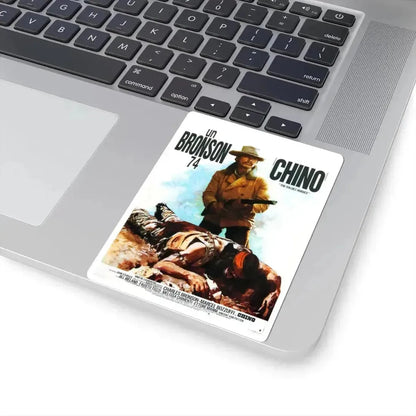 CHINO (2) 1973 Movie Poster - STICKER Vinyl Kiss-Cut Decal - The Sticker Space