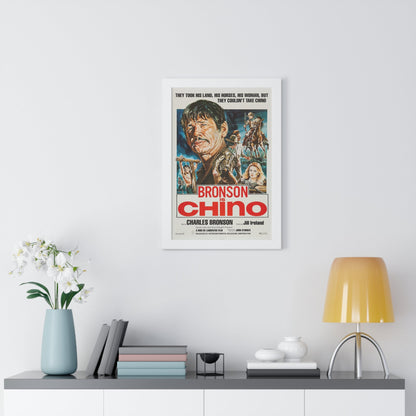 CHINO (4) 1973 - Framed Movie Poster-The Sticker Space