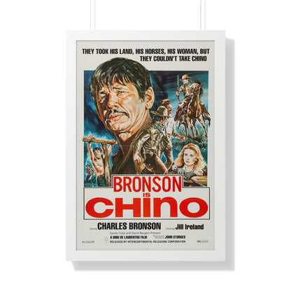 CHINO (4) 1973 - Framed Movie Poster-20" x 30"-The Sticker Space