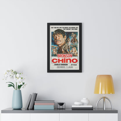 CHINO (4) 1973 - Framed Movie Poster-The Sticker Space