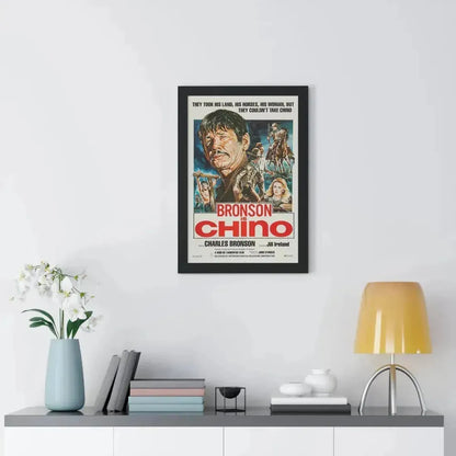 CHINO (4) 1973 - Framed Movie Poster - The Sticker Space