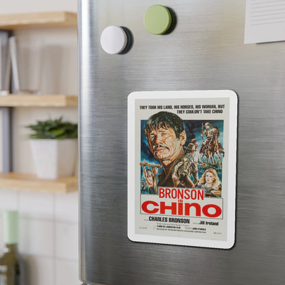 CHINO (4) 1973 Movie Poster - Die-Cut Magnet-The Sticker Space