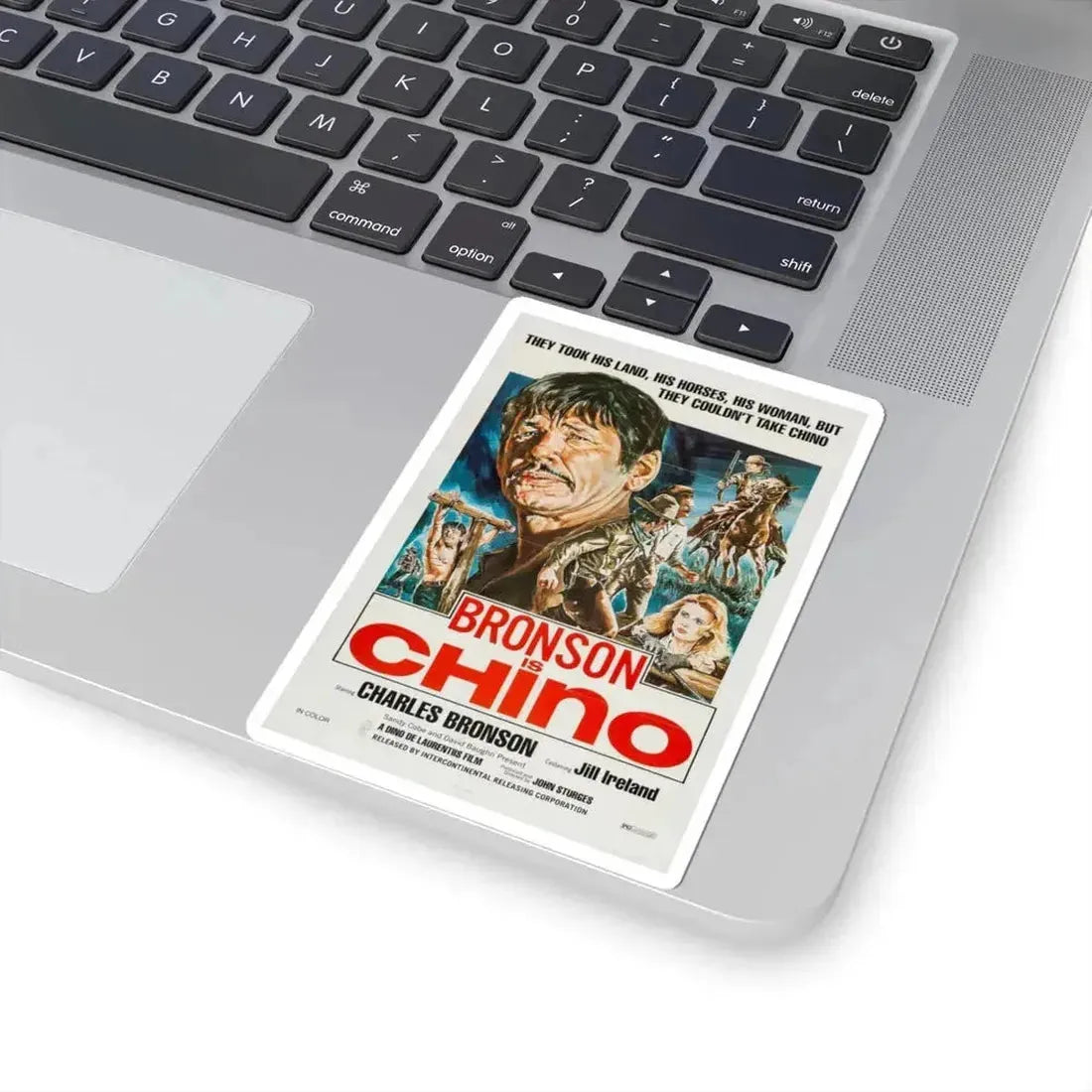 CHINO (4) 1973 Movie Poster - STICKER Vinyl Kiss-Cut Decal - The Sticker Space