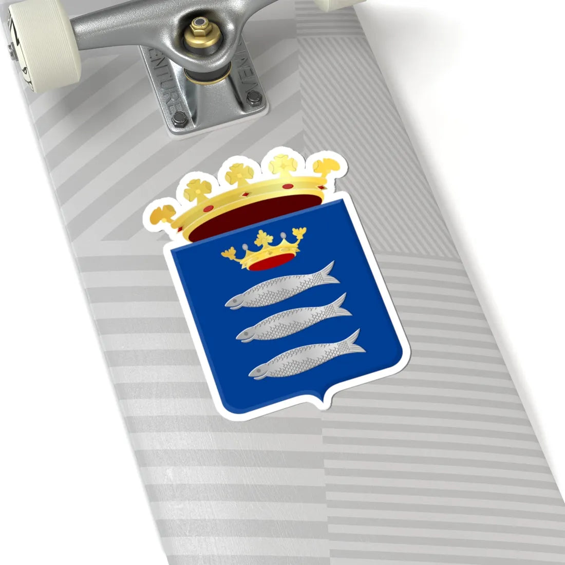 Chiny wapen (Belgium) (Coat of Arms) STICKER Vinyl Kiss-Cut Decal - The Sticker Space