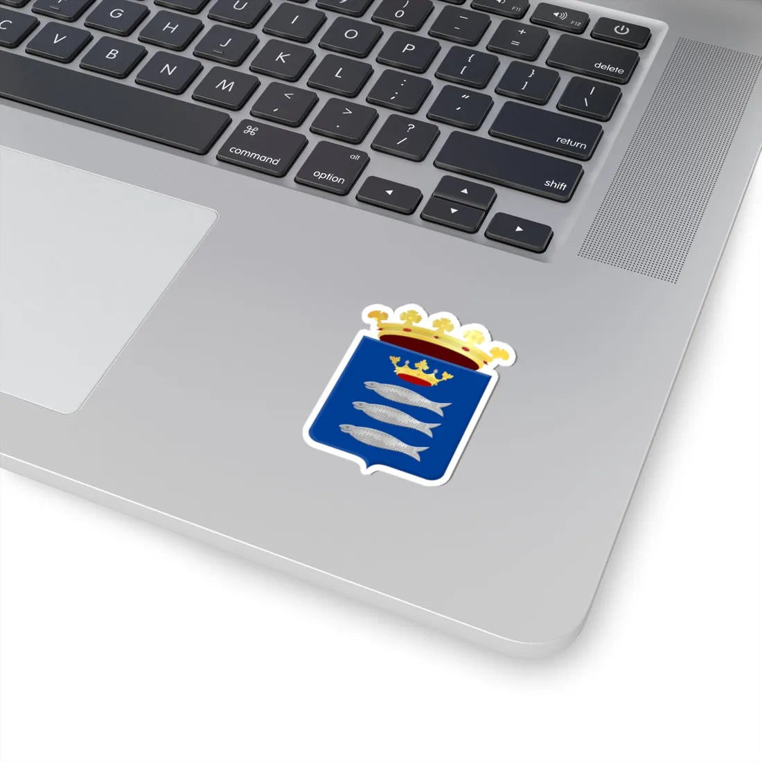 Chiny wapen (Belgium) (Coat of Arms) STICKER Vinyl Kiss-Cut Decal - The Sticker Space