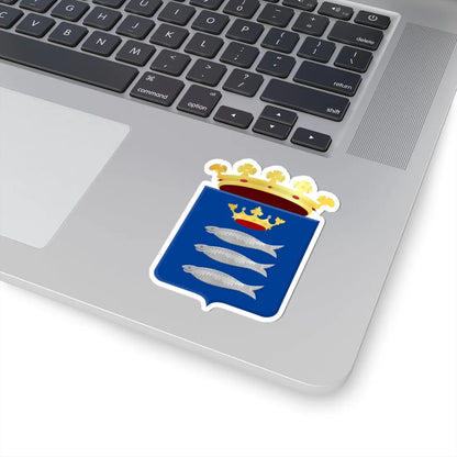 Chiny wapen (Belgium) (Coat of Arms) STICKER Vinyl Kiss-Cut Decal - The Sticker Space
