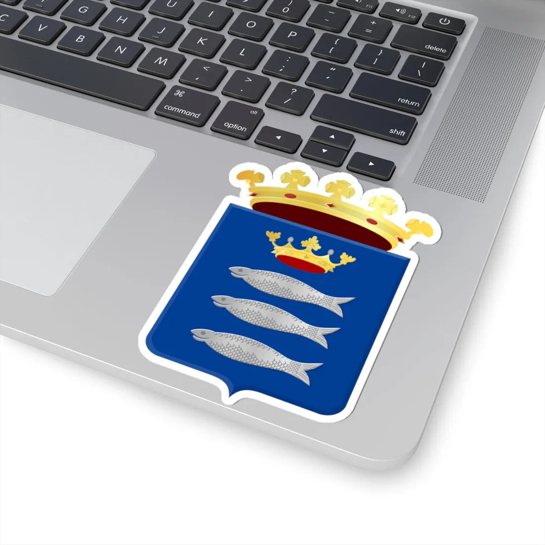 Chiny wapen (Belgium) (Coat of Arms) STICKER Vinyl Kiss-Cut Decal - The Sticker Space