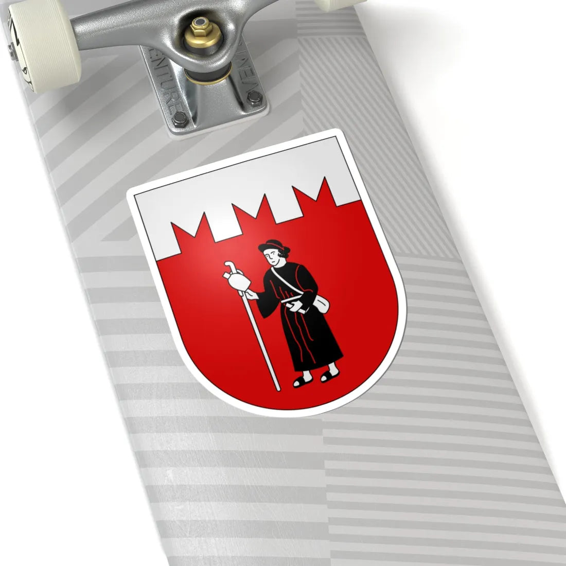 Chironico-coat of arms (Switzerland) (Coat of Arms) STICKER Vinyl Kiss-Cut Decal - The Sticker Space