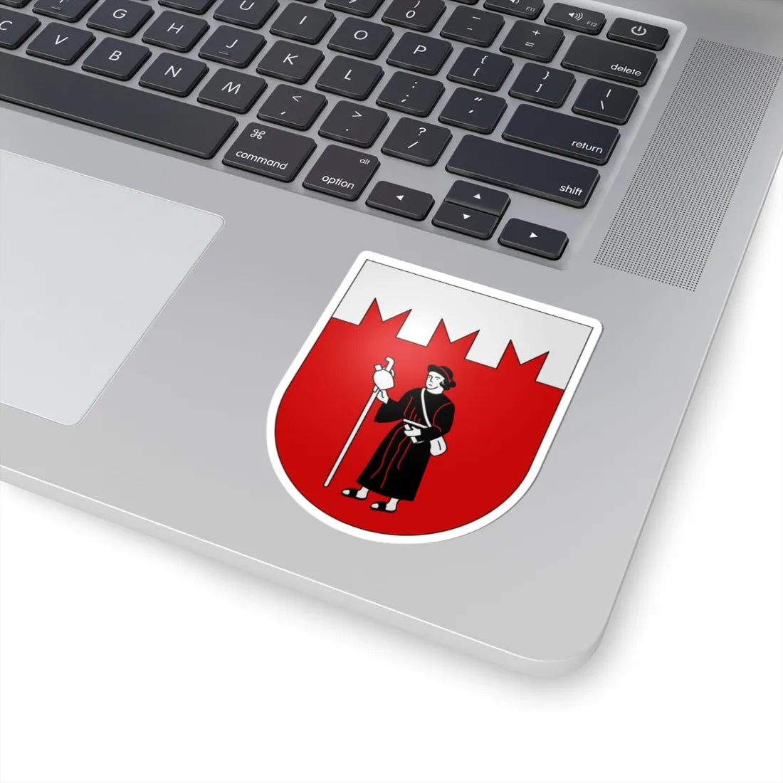 Chironico-coat of arms (Switzerland) (Coat of Arms) STICKER Vinyl Kiss-Cut Decal - The Sticker Space