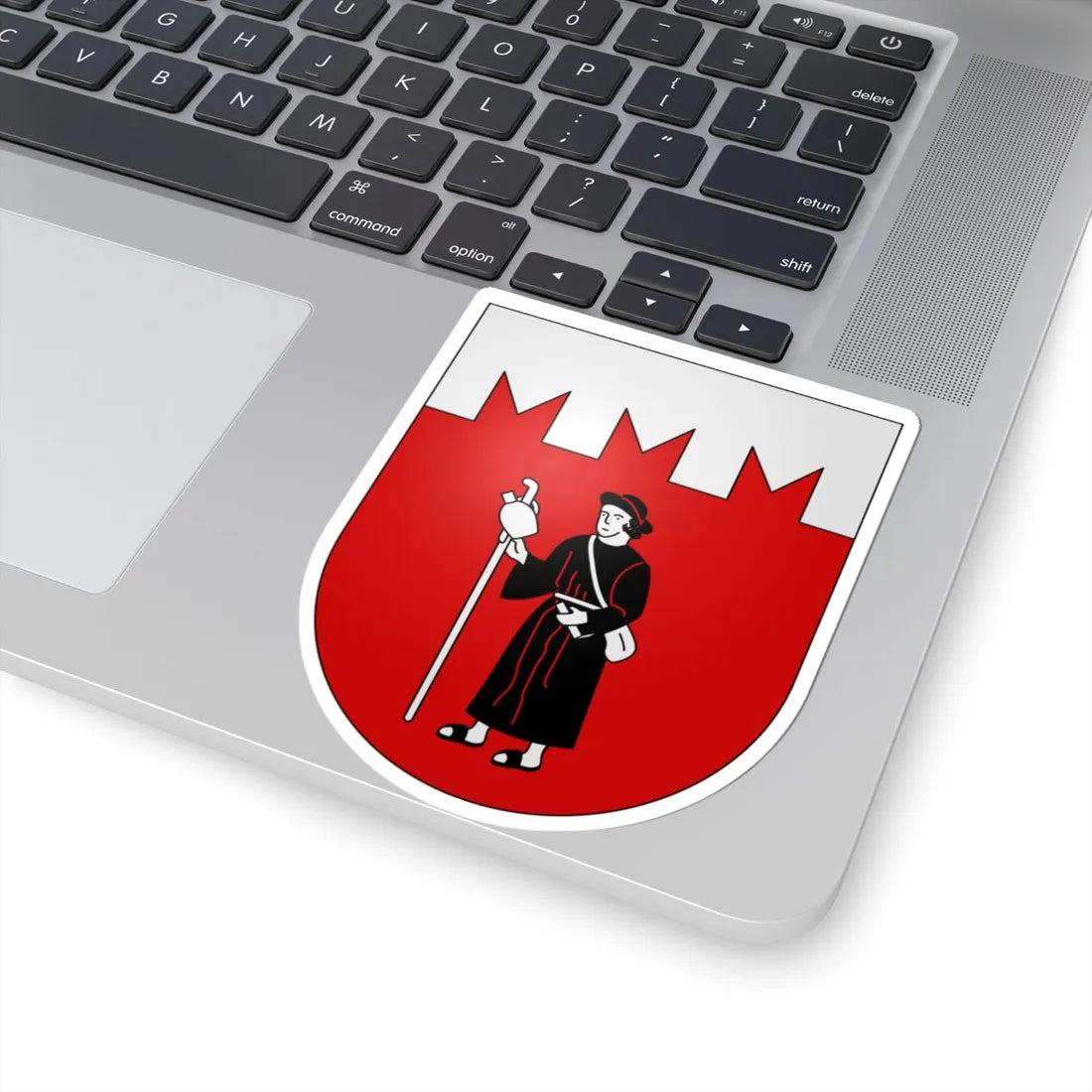 Chironico-coat of arms (Switzerland) (Coat of Arms) STICKER Vinyl Kiss-Cut Decal - The Sticker Space