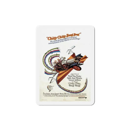 Chitty Chitty Bang Bang 1968 Movie Poster Refrigerator Magnet 4 Inch - The Sticker Space