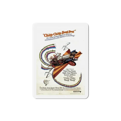 Chitty Chitty Bang Bang 1968 Movie Poster Refrigerator Magnet - The Sticker Space